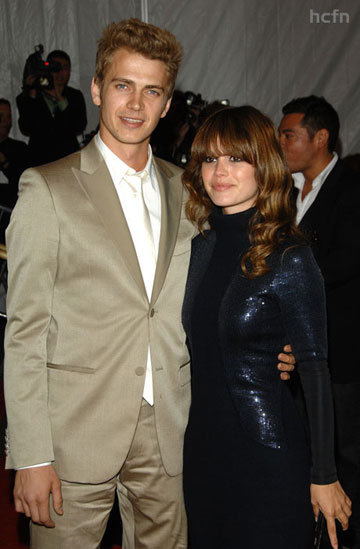 Hayden Christensen and Rachel Bilson at May 2008 Met Gala