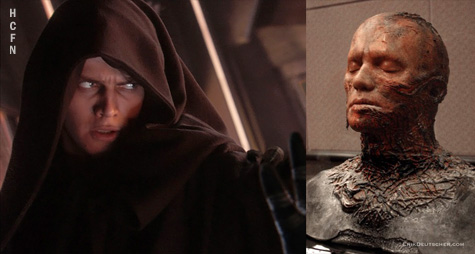 Hayden Christensen as Anakin Skywalker Mythos statue.